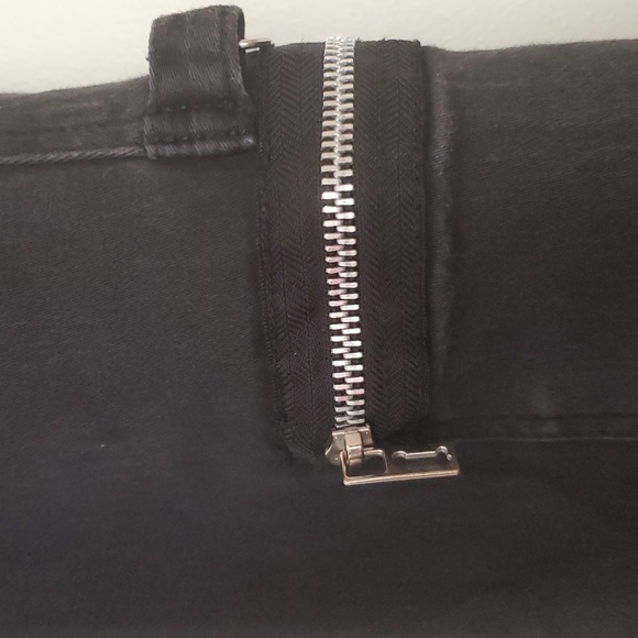 Royal Bones's by Daang Goodman for Tripp Black Strap Skinny Jeans - Picture 3 of 12